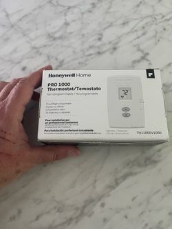 Honeywell Home PRO 1000 Non-Programmable Thermostat TH1100DV1000 - New in Box