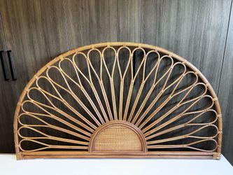 Bamboo Boho Headboard Full