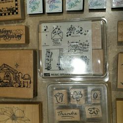 Rubber stamps large variety