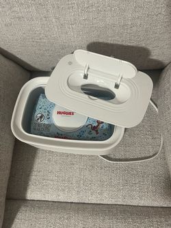 Wipe warmed