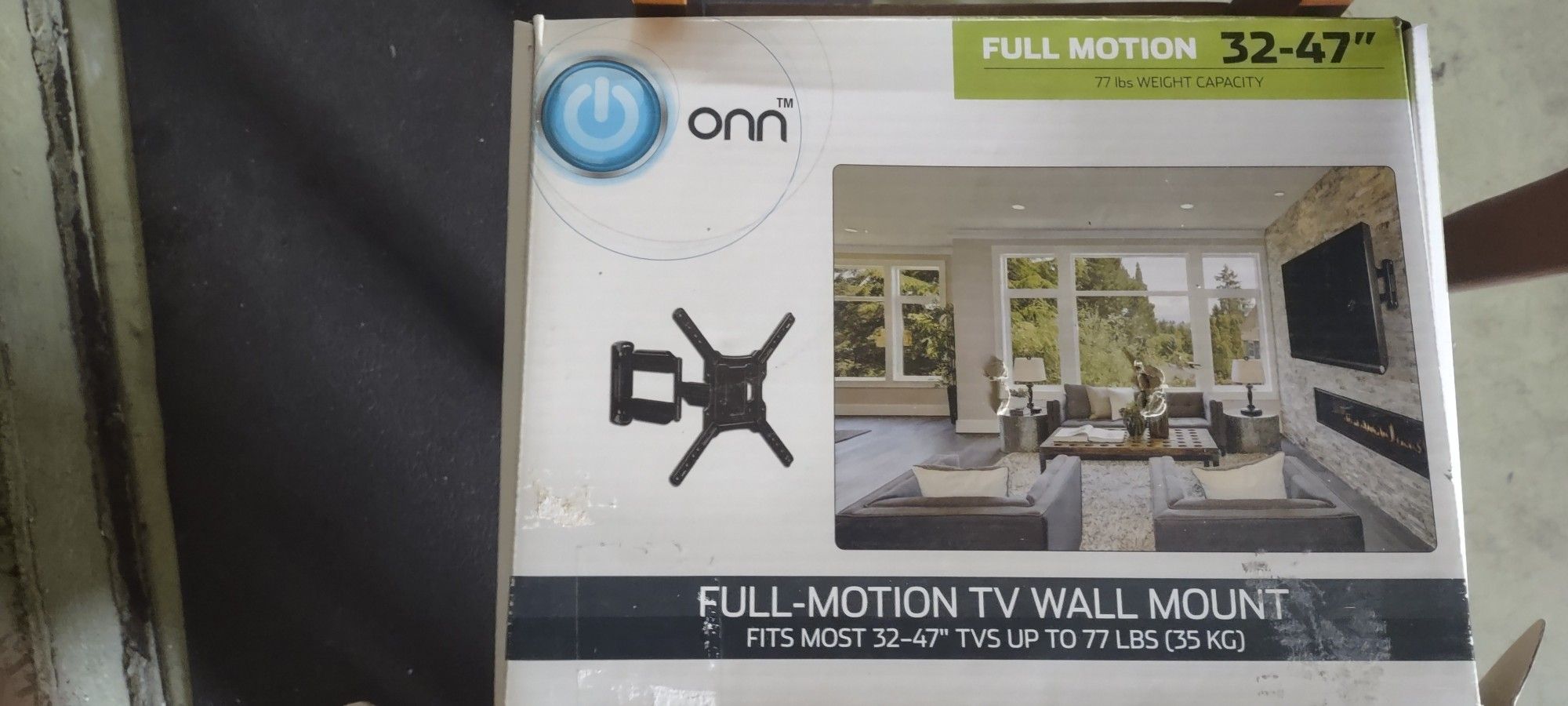 Onn Full Motion 32-47" TV Wall Mount