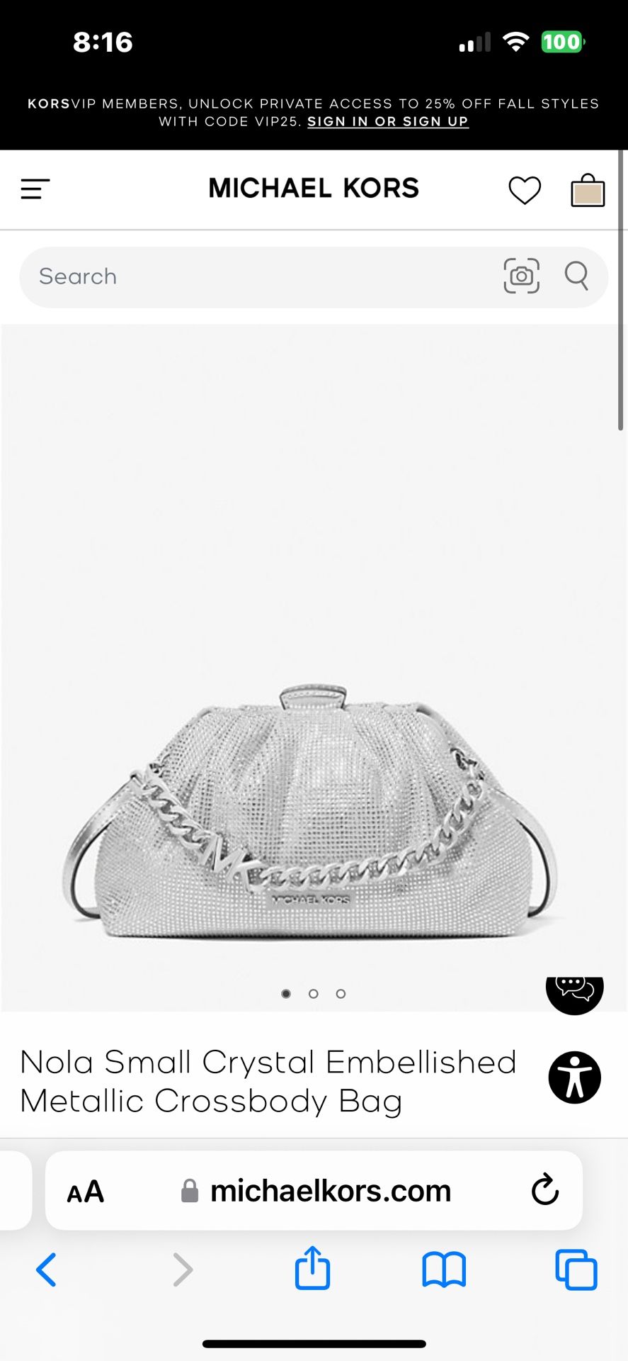 Michael Kors Crossbody Bag