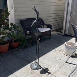 Metal Stork 4’ Tall $ 15 OBO