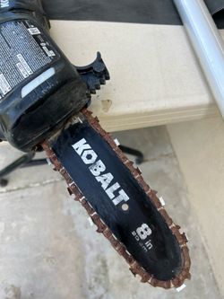 Kobalt battery pole saw