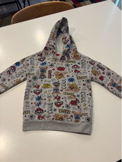 Paw Patrol Boys Pullover Hoodie Size 5T