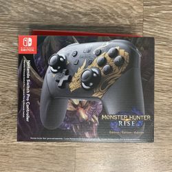 Brand New MONSTER HUNTER RISE Pro Controller Nintendo Switch