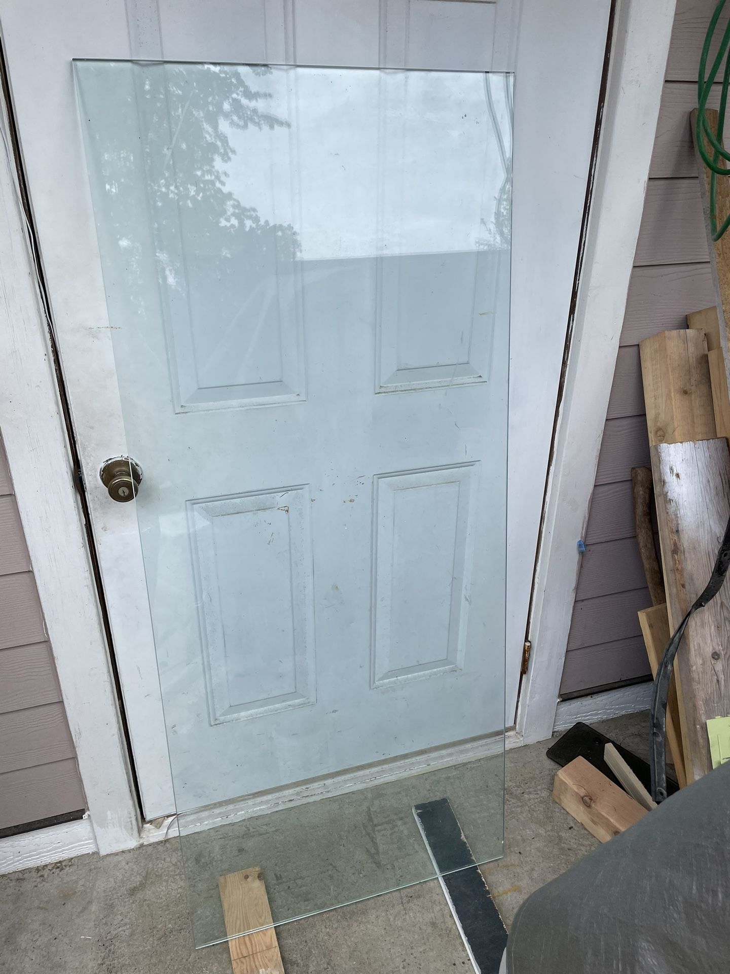 Glass Table Top 59-5/8 x 25-11/16 x 5/16 (3/8)