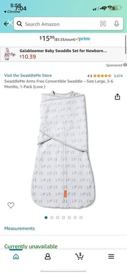 New Baby Convertible Swaddle
