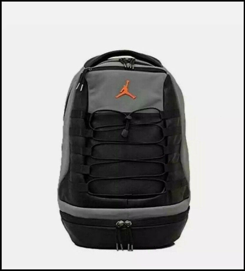 NIKE AIR JORDAN COOL GRAY RETRO 10 BACKPACK 9A0037-G3X SIZE LARGE