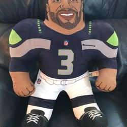 Russell Wilson Stuffed Figure