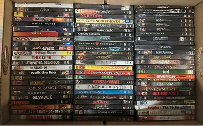 115 DVDs Some Blu Ray Great Titles