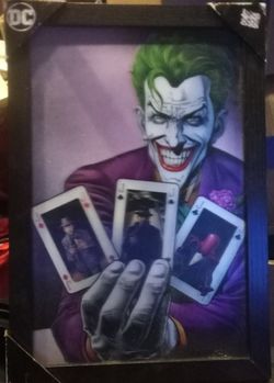 Joker 3D Framed Picture