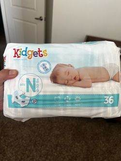 Kidgets Newborn Diapers
