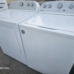 Whirlpool Washer And Electric Dryer Matching Set Working Perfectly Fine Very Clean Super Capacity I Can Deliver To You 90 Days Warranty 