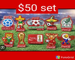 Coca Cola Mexico Exclusive Fifa World Cup Pins