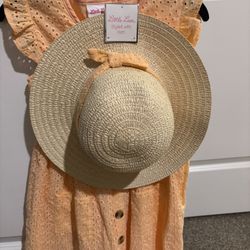New Girl’s Sundress With Hat