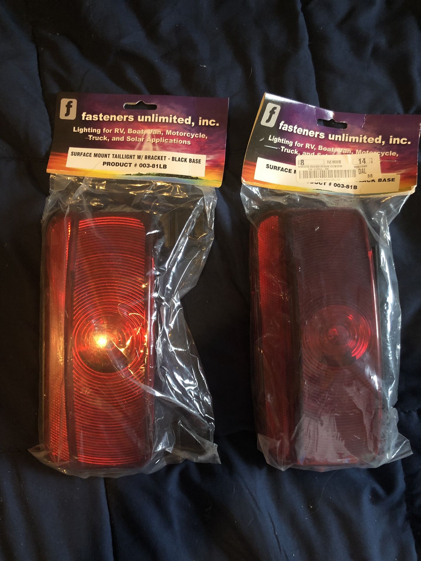 Taillights for travel trailer