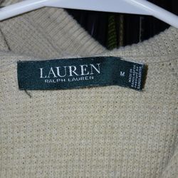 Beige Colored Polo Hoodie 