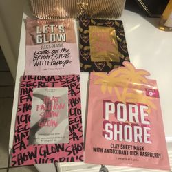 Victoria’s Secret Pink Sheet Mask Brand New (4 Total) Rare 