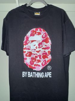 Bathing Ape BAPE Extra Large Black/Pink Shirt