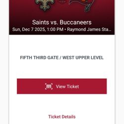 Bucs vs Saints