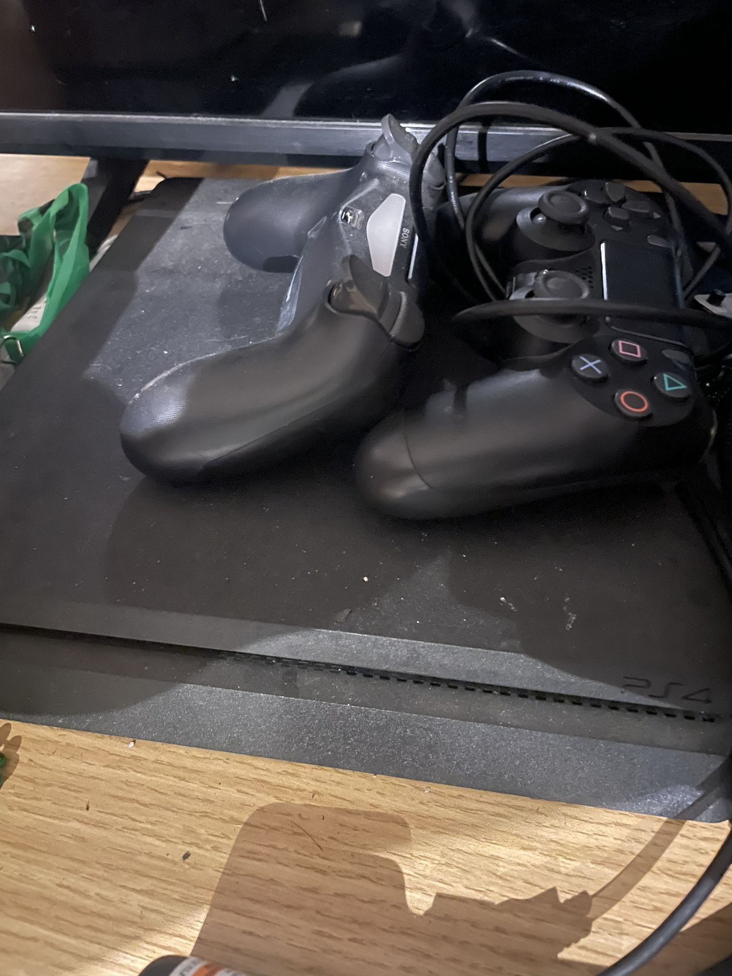 PS4 Two Controllers, Barely Used
