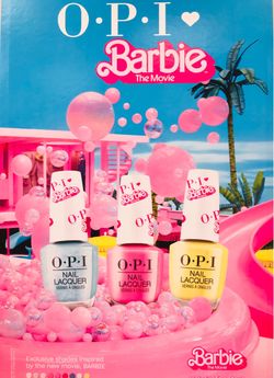 Exclusive! 💕💗 O.P.I 💅🏻BARBIE collection 💗💕Nail polish $6 each or 2 for $10!