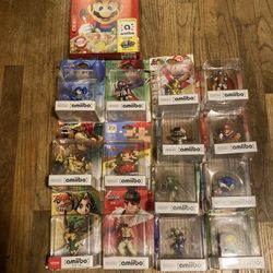 RARE 15 AMIIBO LOT COMPATIBLE WITH SWITCH 1/2
