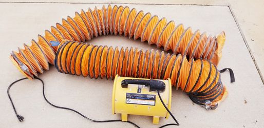 8" construction ventilating system