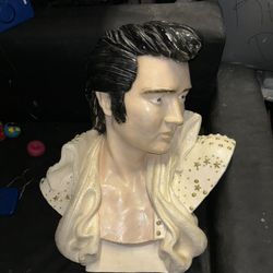 1977 Neal Martz Plaster Life Size Elvis Head 