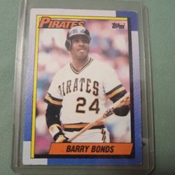 Barry Bonds 1990 Card