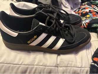 Black and White Adidas Spezial size 11