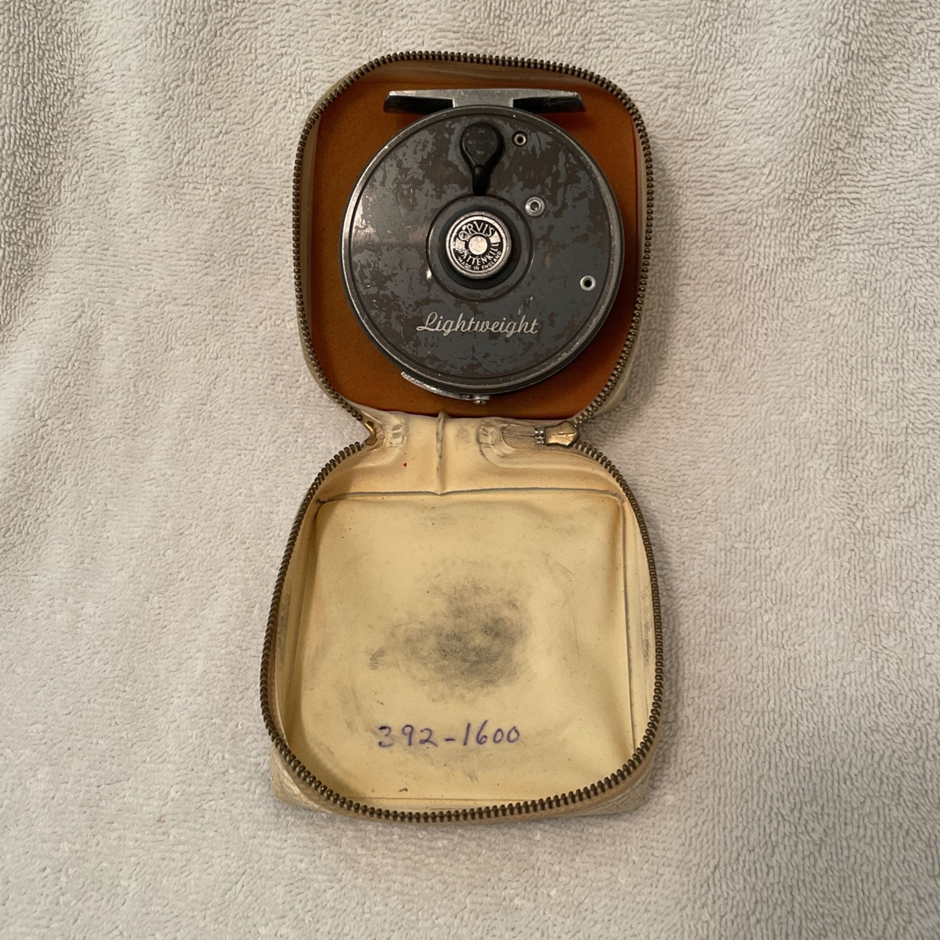 Vintage Orvis Fly Reel Made In England With CaseTrout Fishing