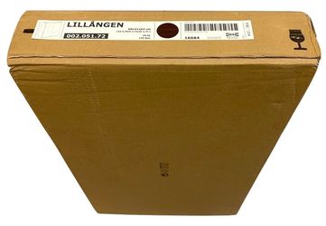 IKEA LILLANGEN Mirror Cabinet with 2 doors in black-brown 002.051.72