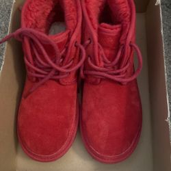 Red Uggs 5 Women 