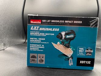 NEW MAKITA XDT13Z 18V LXT Li-Ion Brushless Cordless Impact Driver