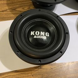 New 10" Kong Audio Dual Voice Coil Car Subwoofer $130 Each