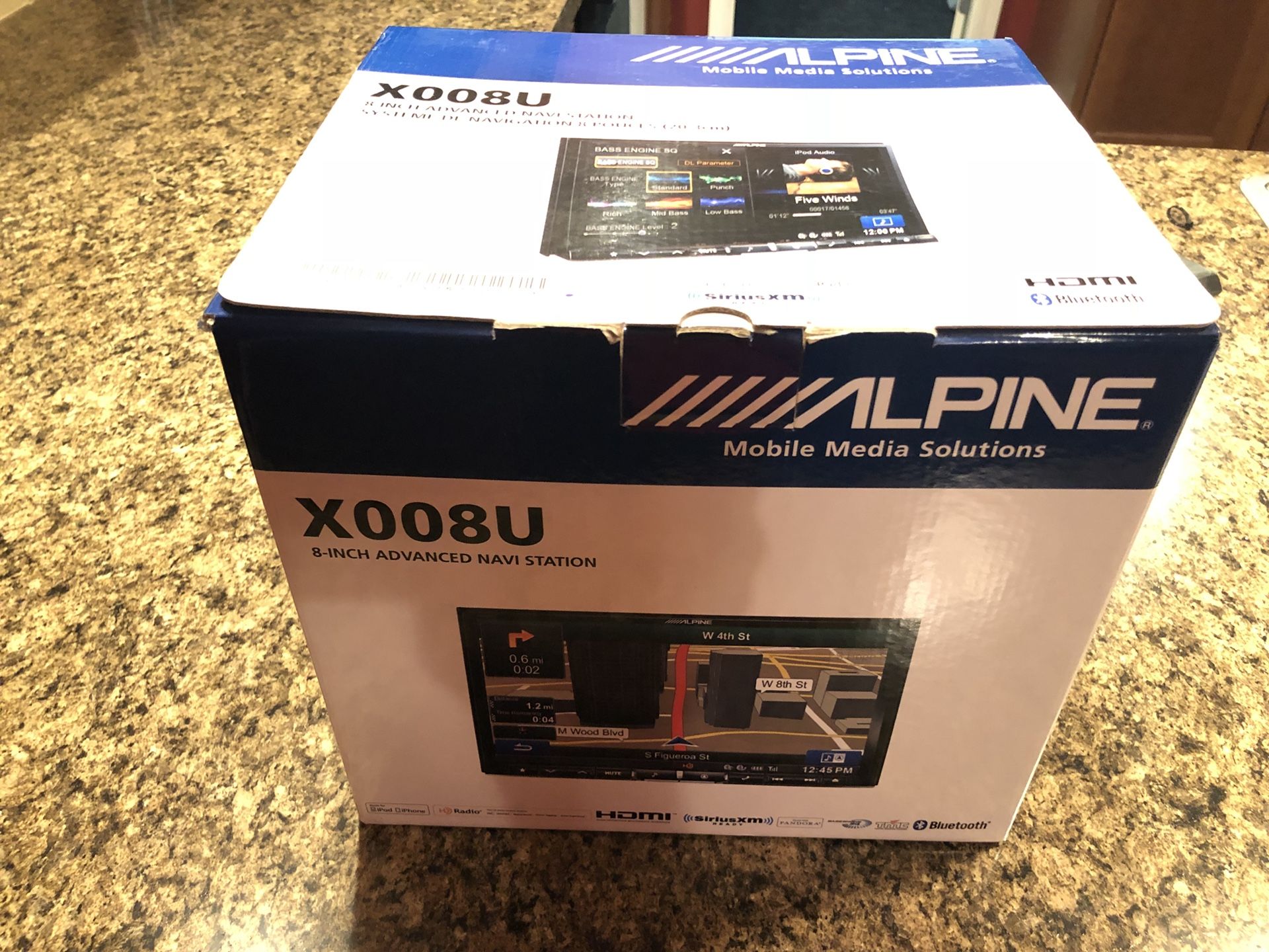 Alpine X008U Navigation System