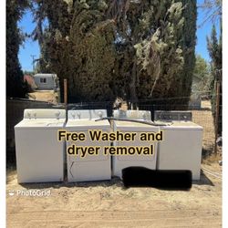 Washer And Dryer Removal 