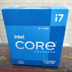 INTEL i7-12700KF 12th Gen Core Unlocked Processor LGA1700 3.6GHz