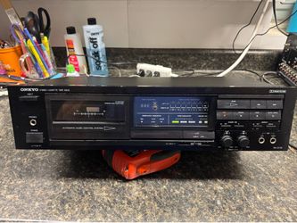 Onkyo TA-2130 stereo cassette tape deck, a vintage audio component manufactured in Japan
