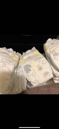Newborn And Size 1 Pampers
