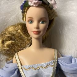 Angels Of Music Collection Harpist Angel Barbie