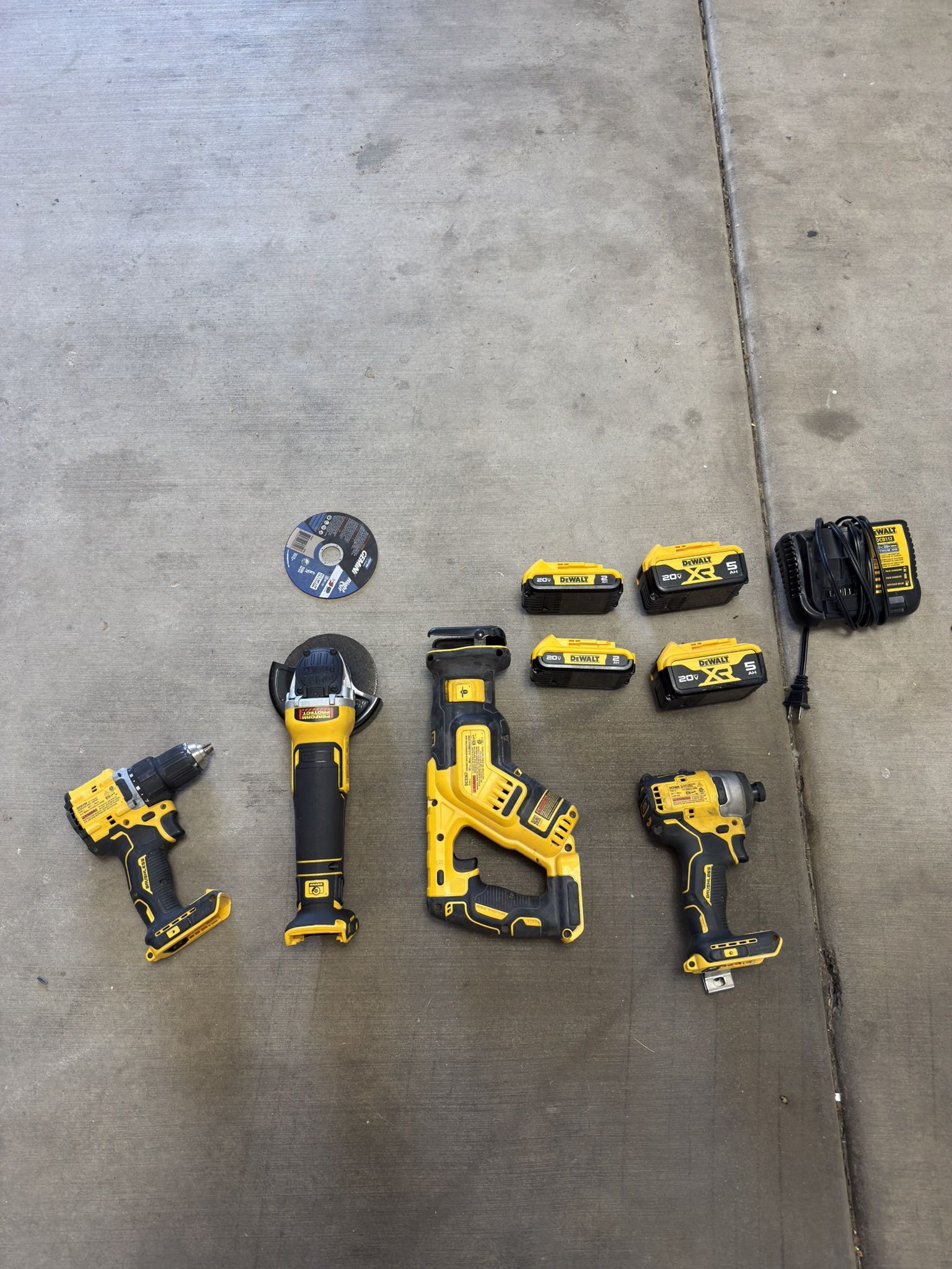 DeWalt Tool Set *selling as a set* NEED GONE