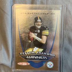 Ben Roethlisberger Rookieofyear Card