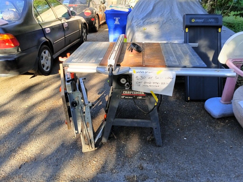 Craftsman Table Saw