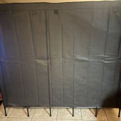 portable closet wardrobe storage organizer