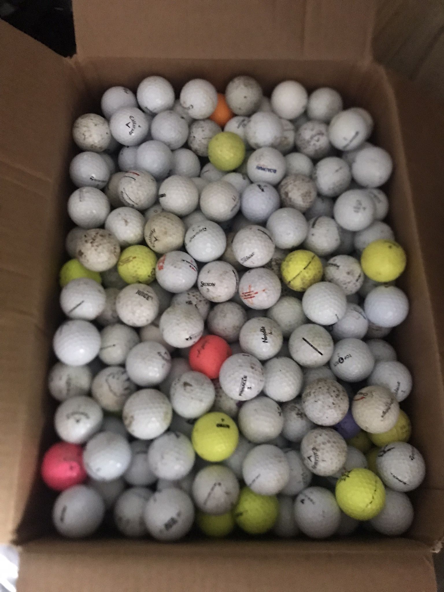 Used Golf Balls-PRICED REDUCED