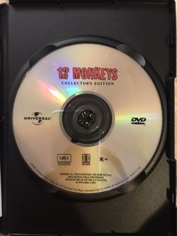 12 Monkeys: $8.00 (Open box but still in good condition)