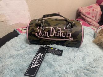 Von Dutch Camo Bowling Bag